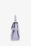 Delvaux Lavender Leather Mini Tempete With Strap