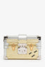 Louis Vuitton Gold/Silver Metallic Epi Leather 'Petit Malle' With Strap