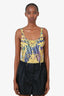 Fendace Gold/Multicolour Baroque Print One-Piece Swimsuit Size 4
