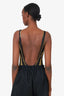Versace Black/Gold Medusa Print One-Piece Swimsuit Size 3