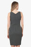Pre-Loved Chanel™ Black/Silver Tweed Sleeveless Midi Length Dress Size 38