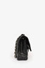 Pre-Loved Chanel™ 2008/09 Black Quilted Lambskin Medium Double Flap