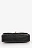 Pre-Loved Chanel™ 2008/09 Black Quilted Lambskin Medium Double Flap