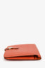 Hermès Orange Togo Leather Dogan Wallet