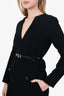 Gucci Black Wool Tweed Damier Bouclé Mini Dress Size 38