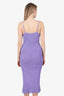 AFRM Purple Knit Maxi Dress Size S