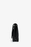 Pre-Loved Chanel™ 2015-16 Black Lambskin Classic Wallet On Chain