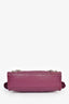 Balenciaga 2017 Purple Leather 'Le Mini City' Bag with Strap