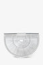 Cult Gaia White Acrylic 'Arc' Clutch Bag