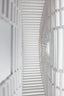 Cult Gaia White Acrylic 'Arc' Clutch Bag