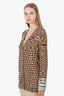 Missoni Orange Print Button Up Cardigan Size 42