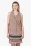 M Missoni Pink Patterned Mini Dress Size 42