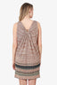 M Missoni Pink Patterned Mini Dress Size 42