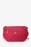 Prada Magenta Nylon Messenger Bag