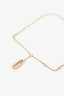 Messika 18K Yellow Gold Pavé Diamonds Move Uno Ankle Bracelet