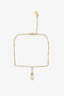 Messika 18K Yellow Gold Pavé Diamonds Move Uno Ankle Bracelet