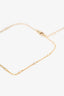 Messika 18K Yellow Gold Pavé Diamonds Move Uno Ankle Bracelet