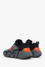 Prada Grey Techno Stretch Fabric Sneaker Size 8 Mens