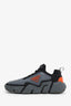 Prada Grey Techno Stretch Fabric Sneaker Size 8 Mens