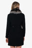 Fendi 2025 Beige Fox Fur Stole Baguette Belted Vest