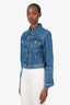 DL1961 Blue Denim Cropped 'Vika' Jacket Size S