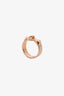 Hermès 18K Rose Gold 'Collier De Chien' Small Model Ring Size 50