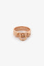 Hermès 18K Rose Gold 'Collier De Chien' Small Model Ring Size 50
