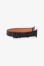 Hermès 2020 Black Leather Double Tour Strap 40mm