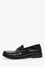 Saint Laurent Black Patent Leather 'Le' Loafers Size 38.5