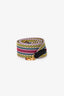 Hermès Yellow/Red Canvas Sangle Cavale 50mm Bag Strap