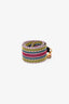 Hermès Yellow/Red Canvas Sangle Cavale 50mm Bag Strap