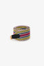 Hermès Yellow/Red Canvas Sangle Cavale 50mm Bag Strap