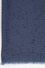 Brunello Cucinelli Blue Sequin Scarf