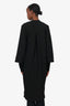 Ganni Black Open Tie Long Cardigan Size 2