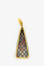 Gucci Yellow/Multicolour GG Supreme Monogram Hearts Children's Tote With Strap