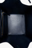 Celine Black Croc Embossed Leather Luggage Phantom Top Handle