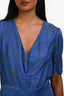 Maje Blue Paisley Print Romper Size 38