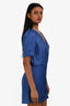 Maje Blue Paisley Print Romper Size 38