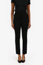 Dorothee Schumacher Black Slit Cuff Skinny Trousers Size 0