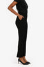 Dorothee Schumacher Black Slit Cuff Skinny Trousers Size 0