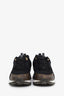Louis Vuitton Black/Monogram Canvas & Suede Run Away Sneakers Size 38.5