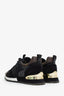 Louis Vuitton Black/Monogram Canvas & Suede Run Away Sneakers Size 38.5
