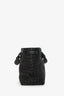 Bottega Veneta Black Leather Intrecciato Small 'Garda' Tote