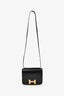 Hermès 2018 Black Box Leather Mini Constance 18