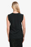 3.1 Phillip Lim Black Silk Round Neck Sleeveless Top Size 0