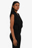 IRO Black Sleeveless V-Neck Jumpsuit Size 34