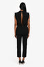 IRO Black Sleeveless V-Neck Jumpsuit Size 34