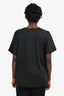 Balmain Black Cotton T-Shirt Size 42