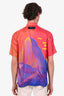 Stella McCartney x Disney Pink/Purple Silk Fantasia Print Shirt Size XS Mens