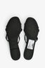 Hermès Black Rubber 'Chain d'Ancre Rivage' Sandals Size 38